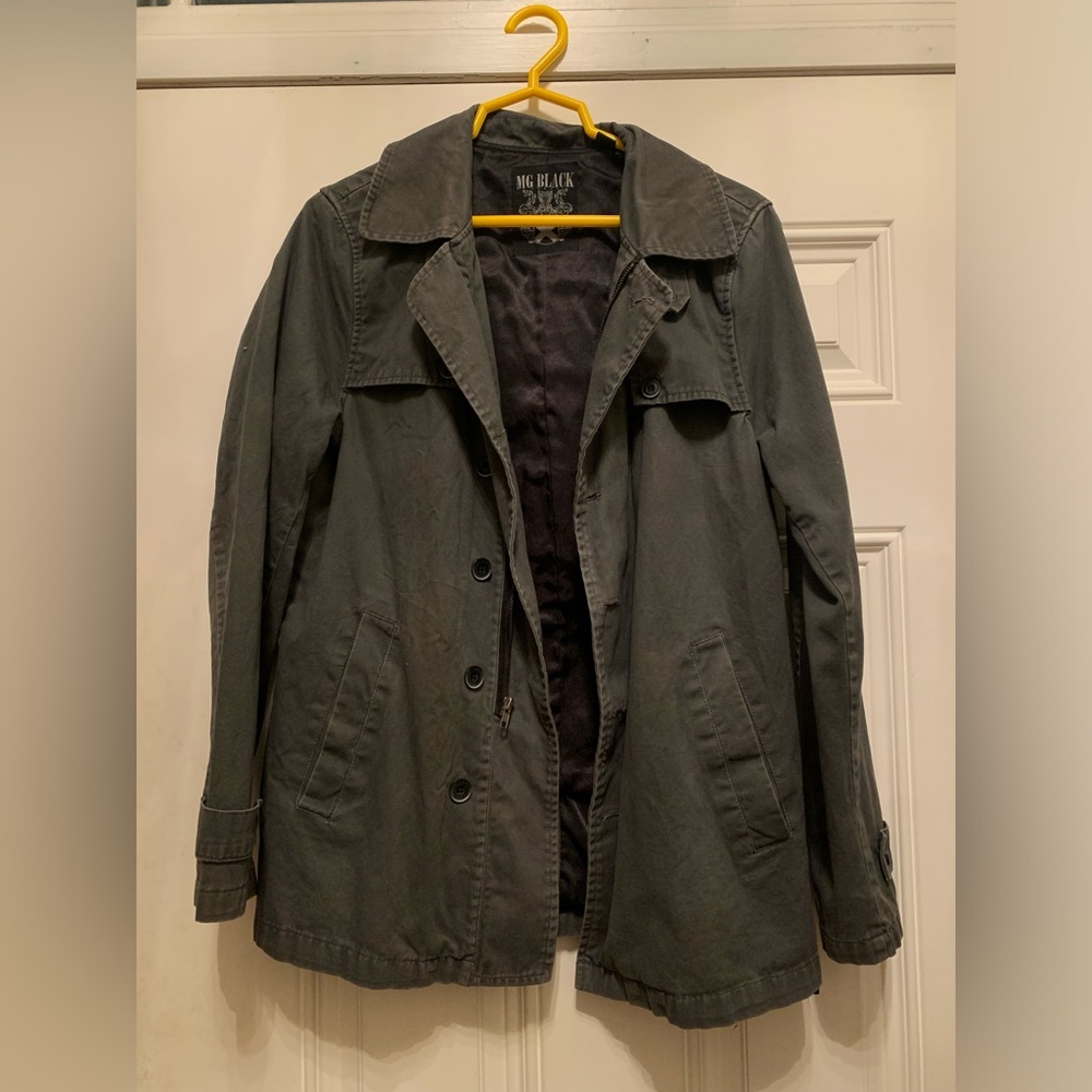 Medium Sized Gray Coat